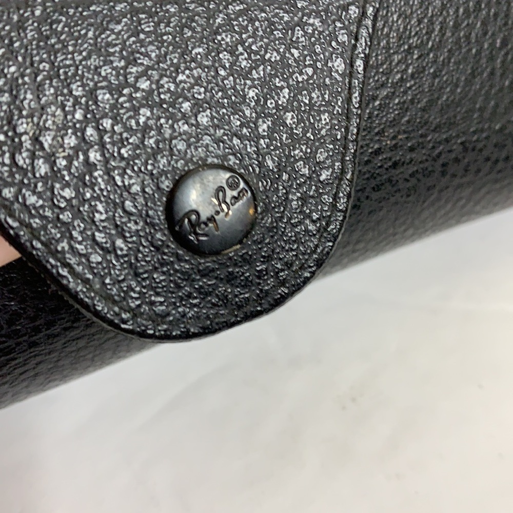 Ray Ban | Bundle Two Black Authentic Eyeglass Cases | SunglassCase | Travel Case - Picture 4 of 14
